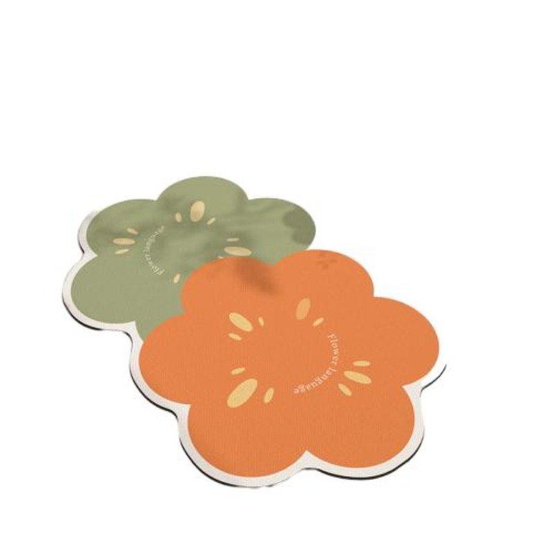 High Quality Cute Flower Soft Diatomite Mat Household Absorbent Anti-Slip Bath Mat