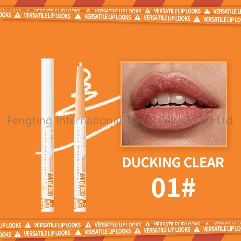 2025 New Design Wholesale Vegan Natural Nude Pink Lip Pencil Makeup Brand Vegan Private Logo Lip Liner