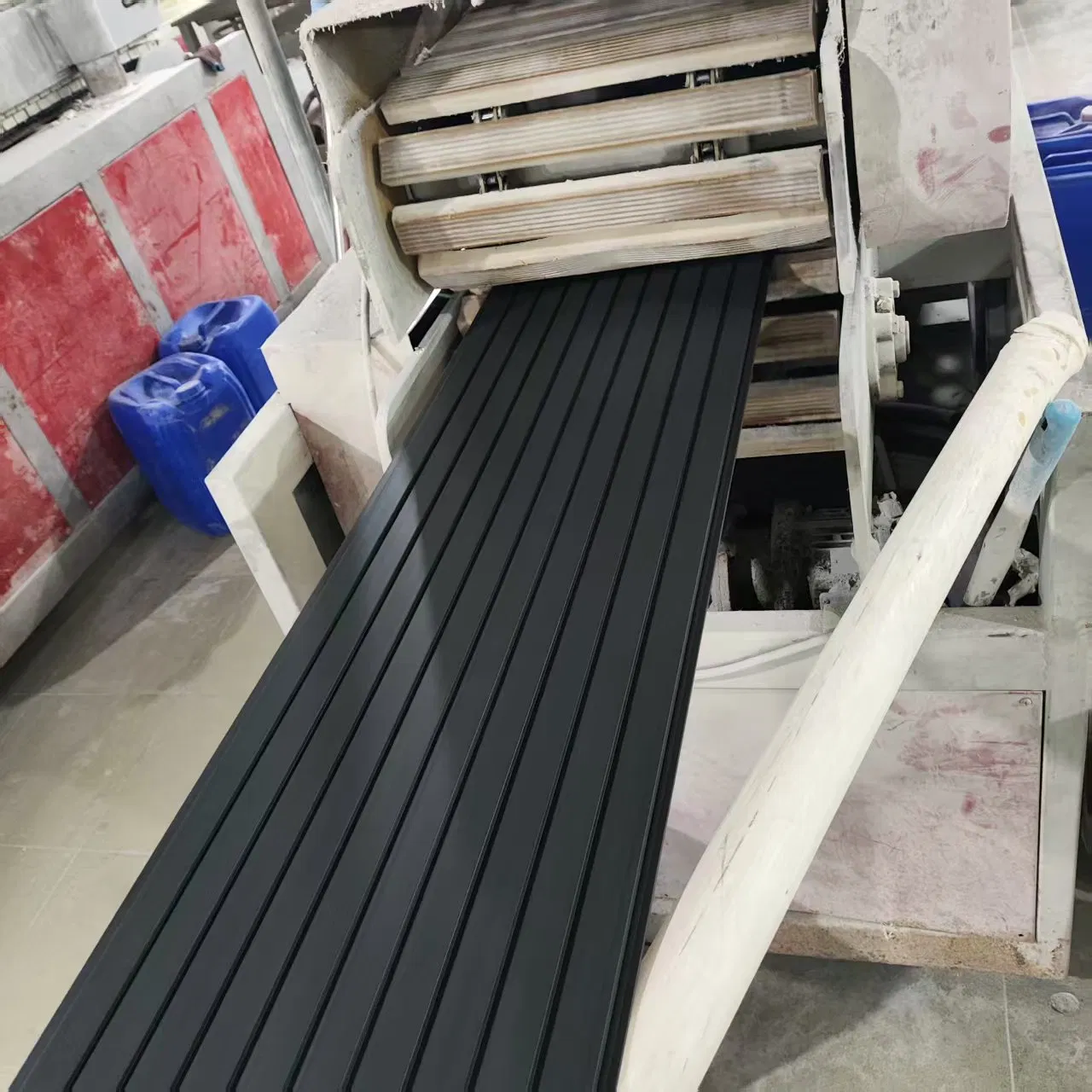 Good Quality Laminated Wood Design PVC Ceiling Black PVC Panel for India