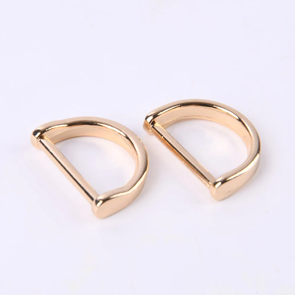 Fashion D Shape Ring Adjuster for Adjustable Ties and Belts