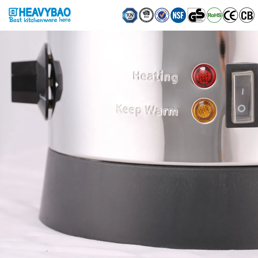 Heavybao Stainless Steel Single Wall 10L Water Heater with Flat Ear