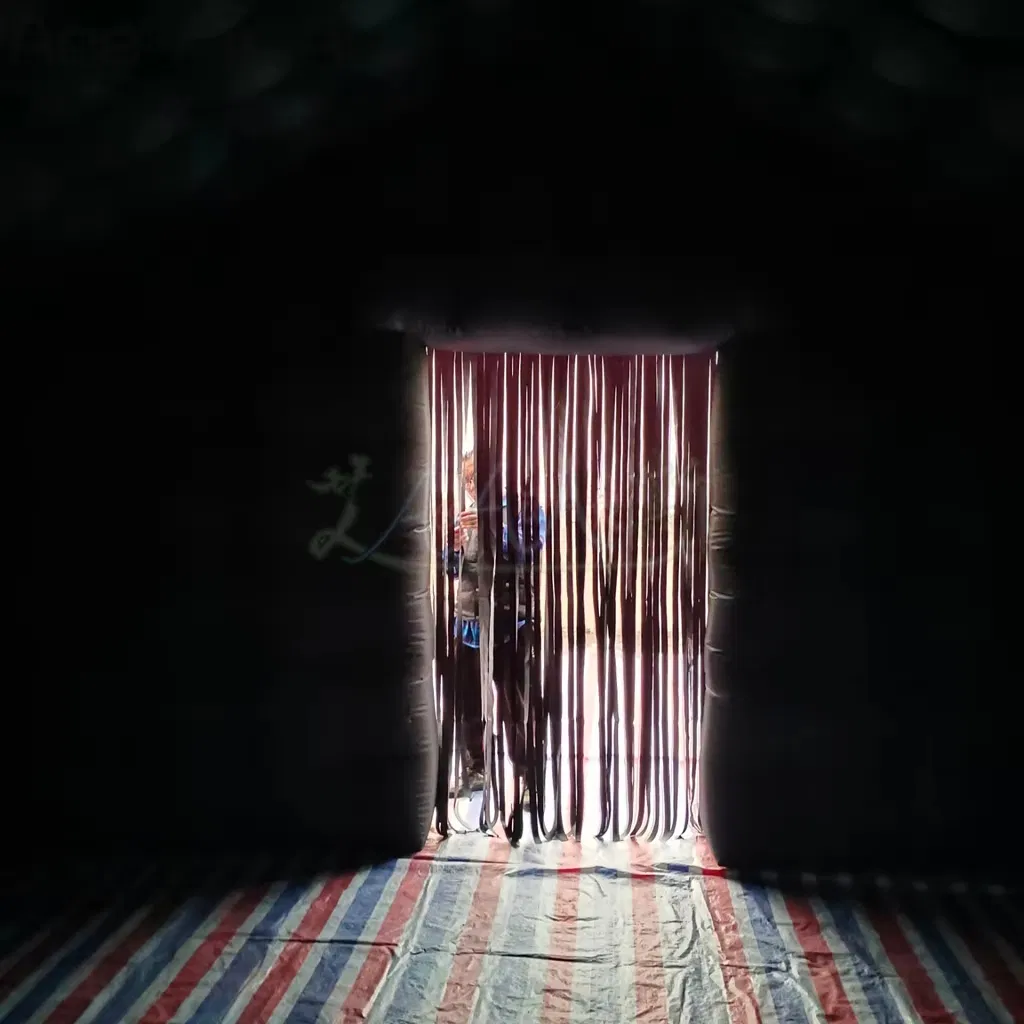 Pop up Black Disco Lighting Nightclub Inflatable Portable Mobile Bar Marquee Cube Party Wedding Tent Outdoor Events