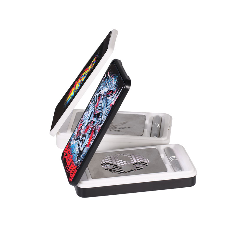 Metal Holder Childproof Slide Portable Smoking Case