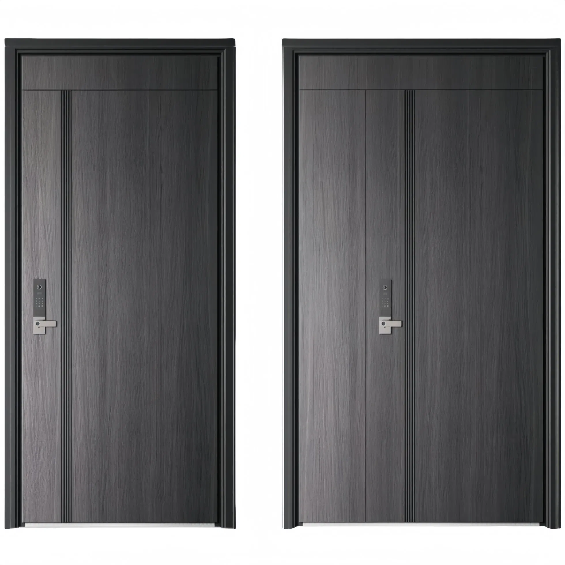 Heavy-Duty Steel Security American Panel Door for Enhanced Protection