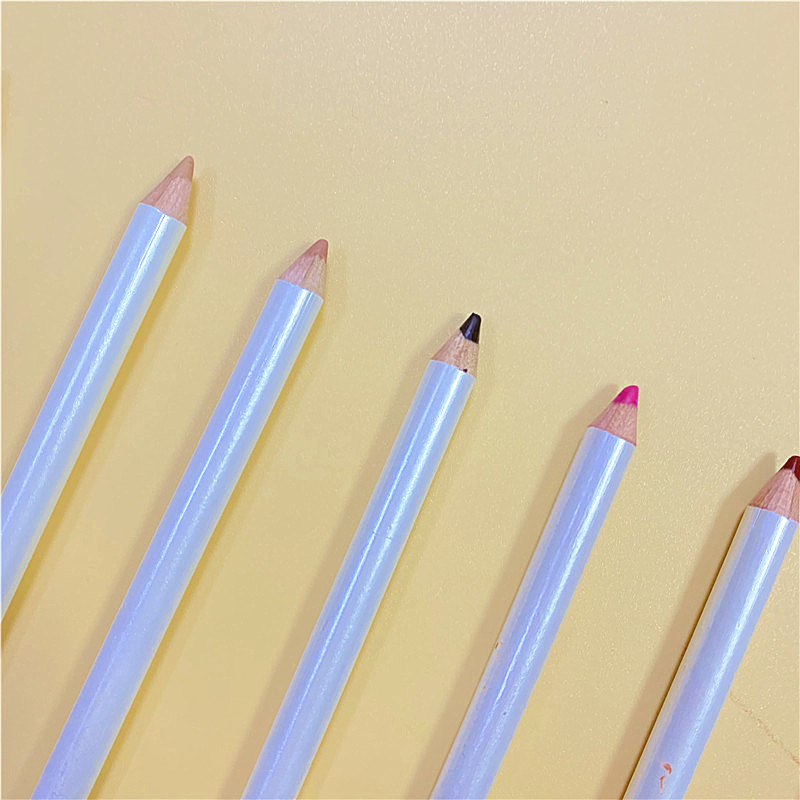 High Pigment Smooth Matte 24 Hour Long Lasting Waterproof Private Label Matte Pencil Vegan Lip Liner