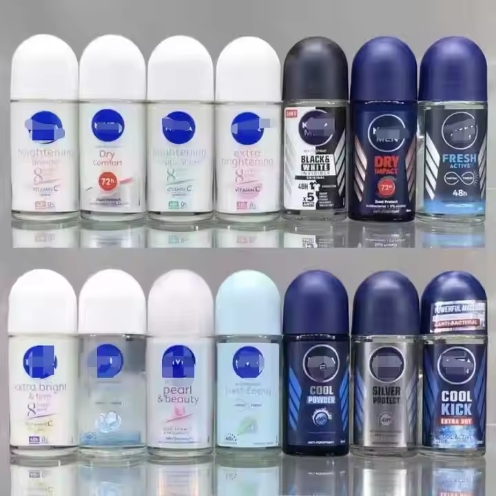 Deodorant Quick-Dry Body Fragrance Roll-on Antiperspirant 50ml