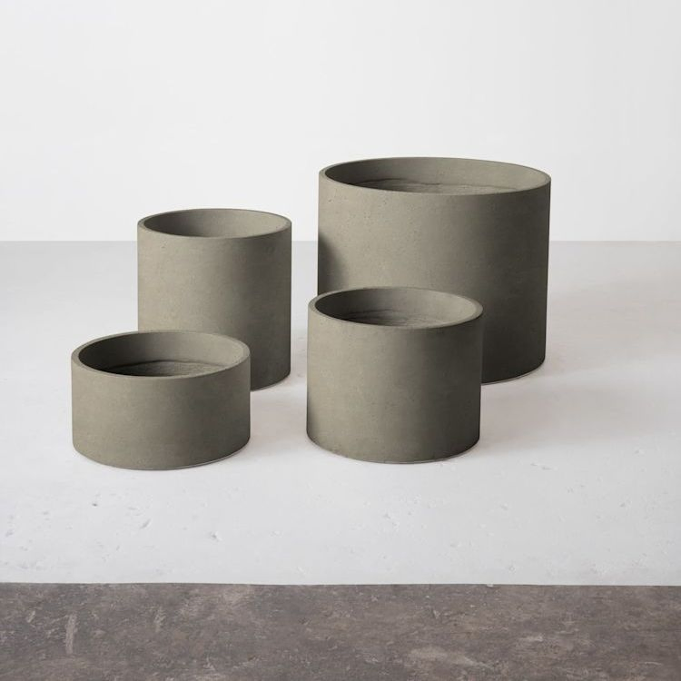 Eco-Friendly Concrete Planter for Green Living and Sustainable Spaces