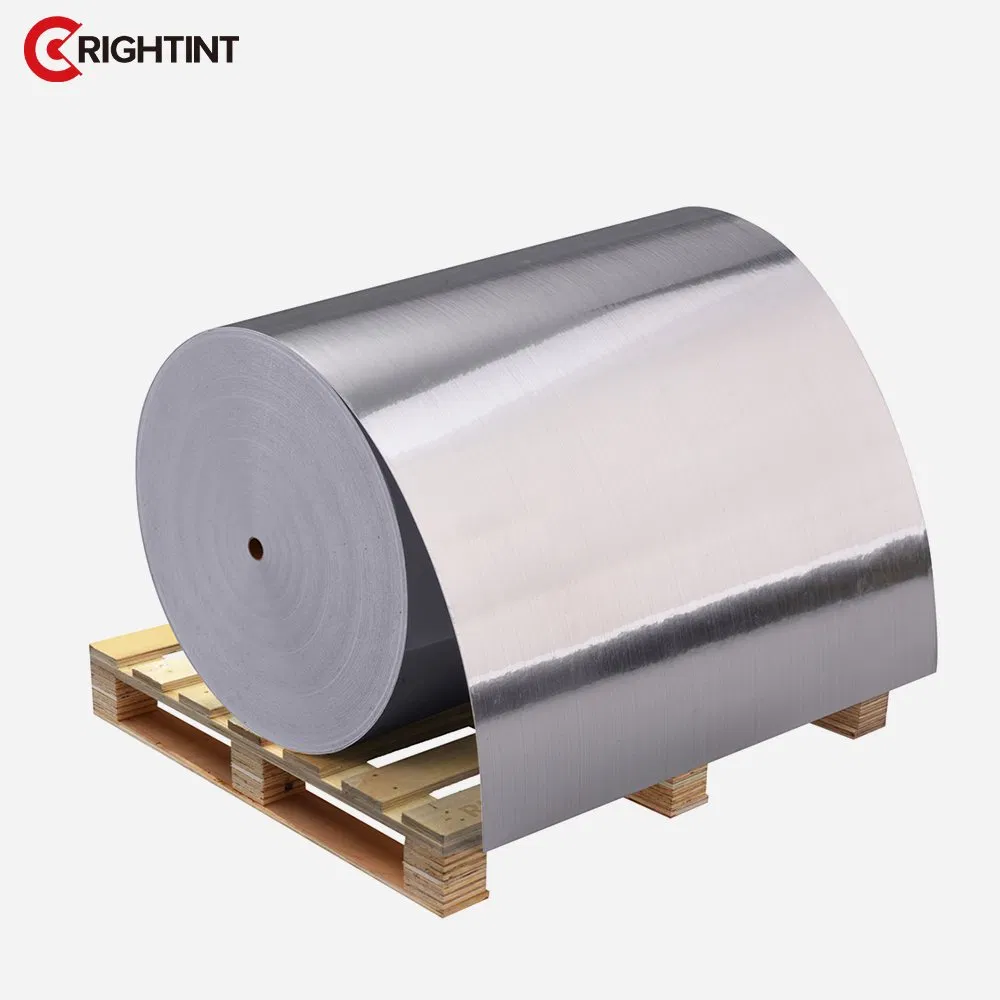 Durable film labels with storage and handling vinyl sticker paper roll