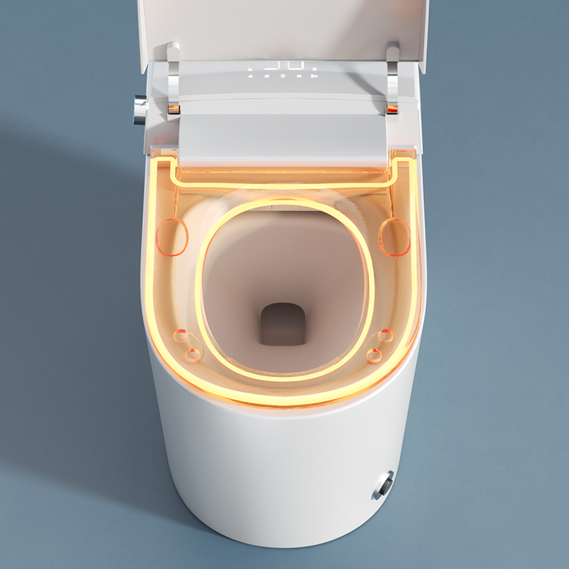 Factory Price Auto Sensor Flush Open Electric Bathroom Japanese One Piece Intelligent Wc Toilet Bowl Automatic Smart Toilet