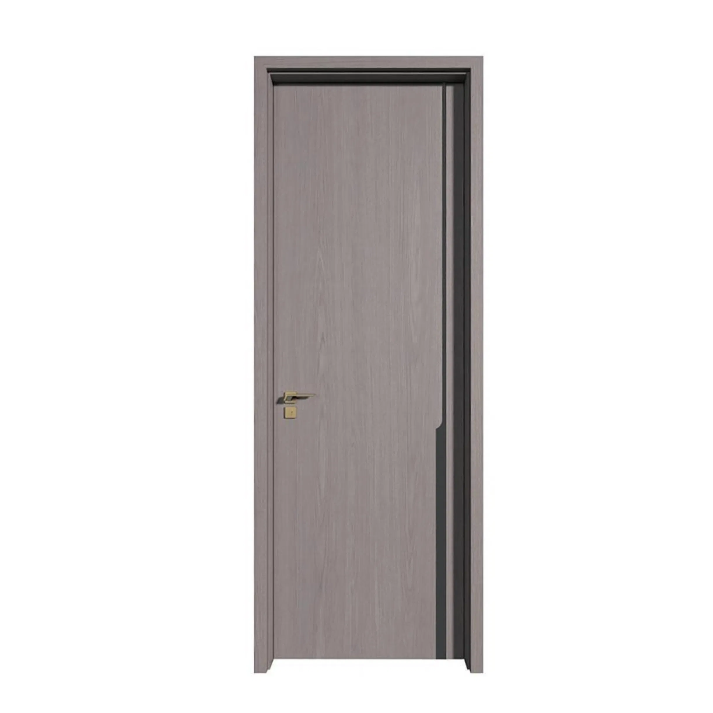 PVC Slab Front Interior Wooden WPC Door for Houses Office Toilet Bathroom
