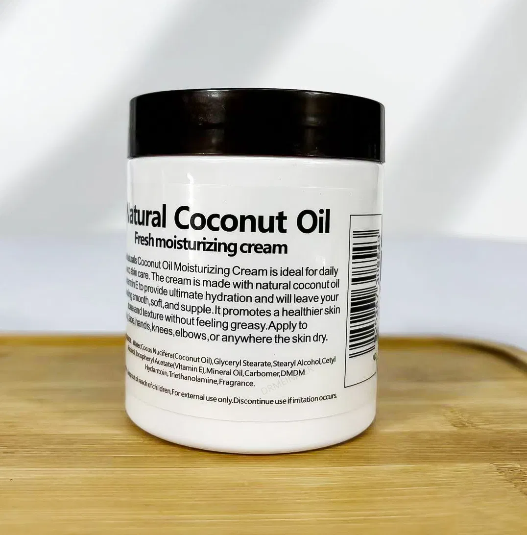 OEM/ODM Natural Organic Coconut Oil Face Cream 300g