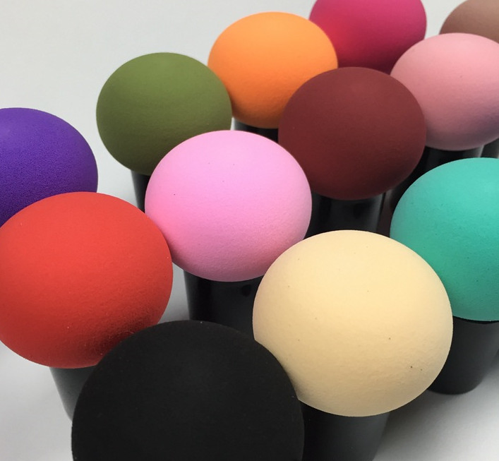 Round Face Mushroom Head Foundation Cosmetic Powder Puff Blender Beauty Dry Makeup Wet Sponge