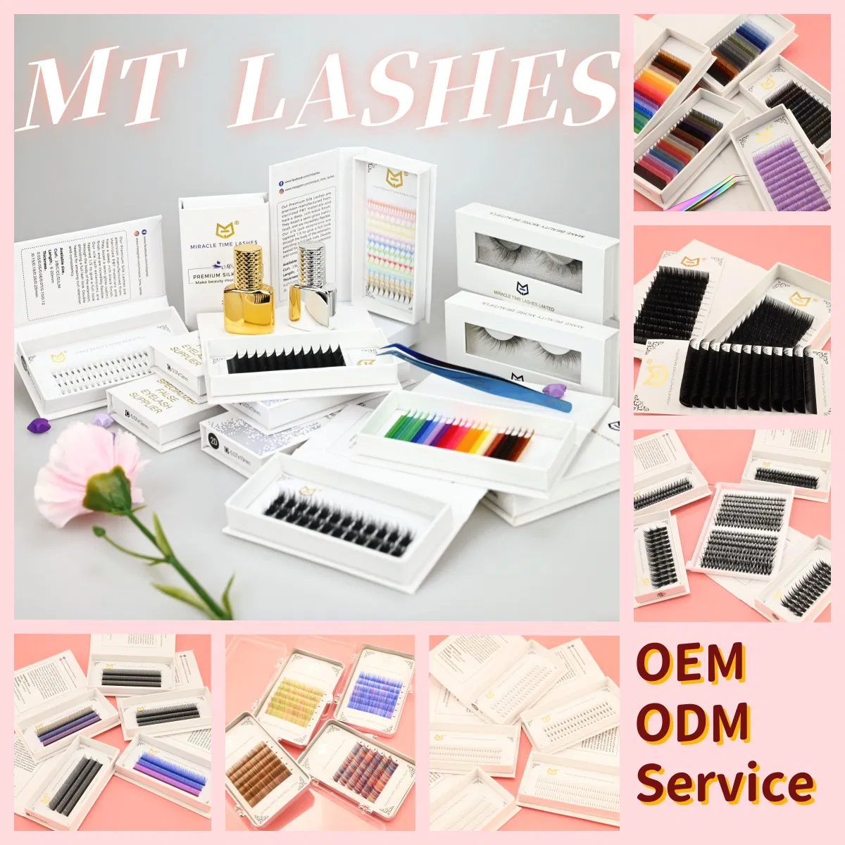 Eyelash Brush Tubes with Crystal Lash Mascara Wands Eyebrow Comb Spoolies Container Lash