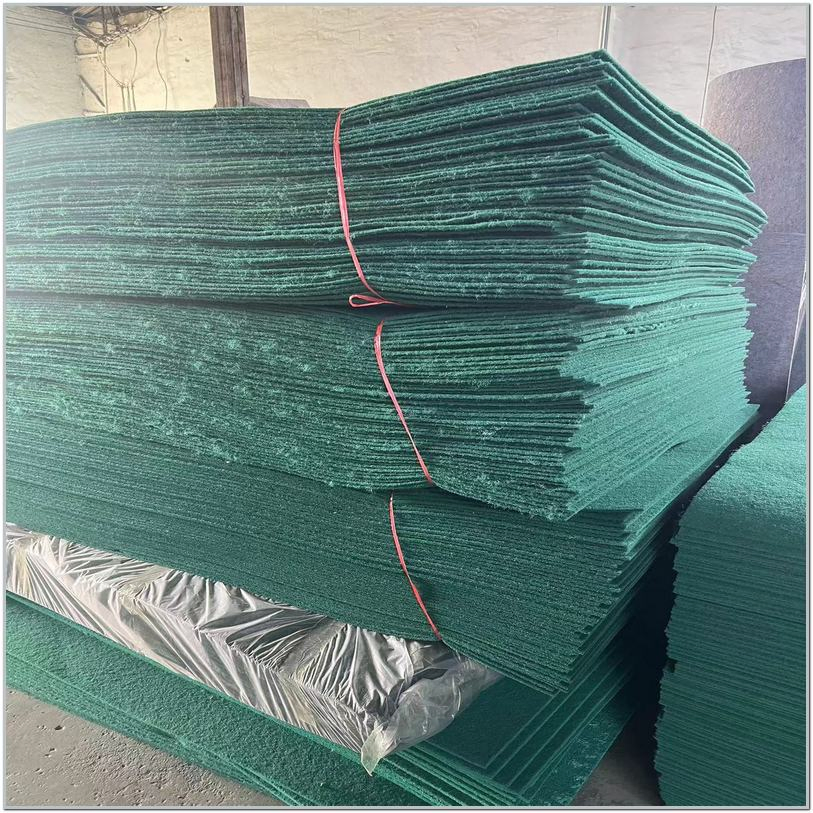 Kitchen Cleaning Cloth Abrasive Green Scourer Pad 200*100 in Bulk Packing