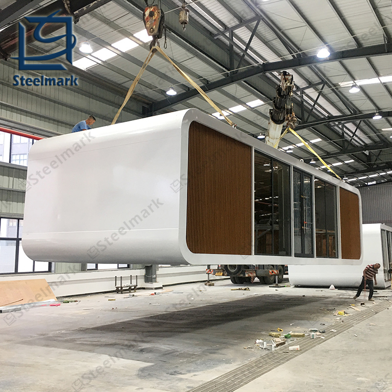 Luxury Prefab Camping Mobile House Modular Tiny Prefabricated House Resort Hotel Apple Cabin Modular Prefabricated House Prefabricated House