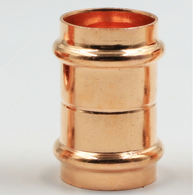 Pure Copper 90 Degree Elbow Fitting of V-Profile Press Watermark Approved