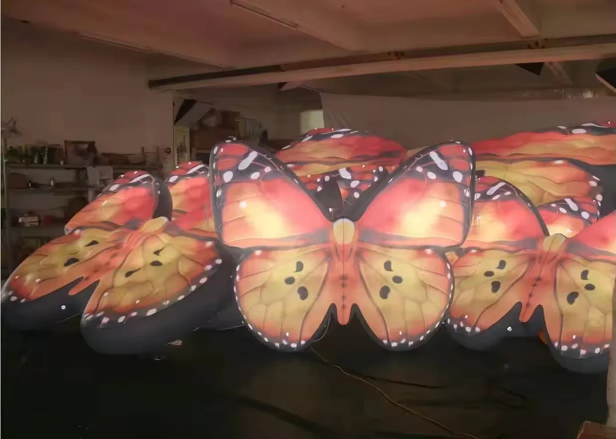 Giant Outdoor Event Flying Helium Inflatable Butterfly Balloon