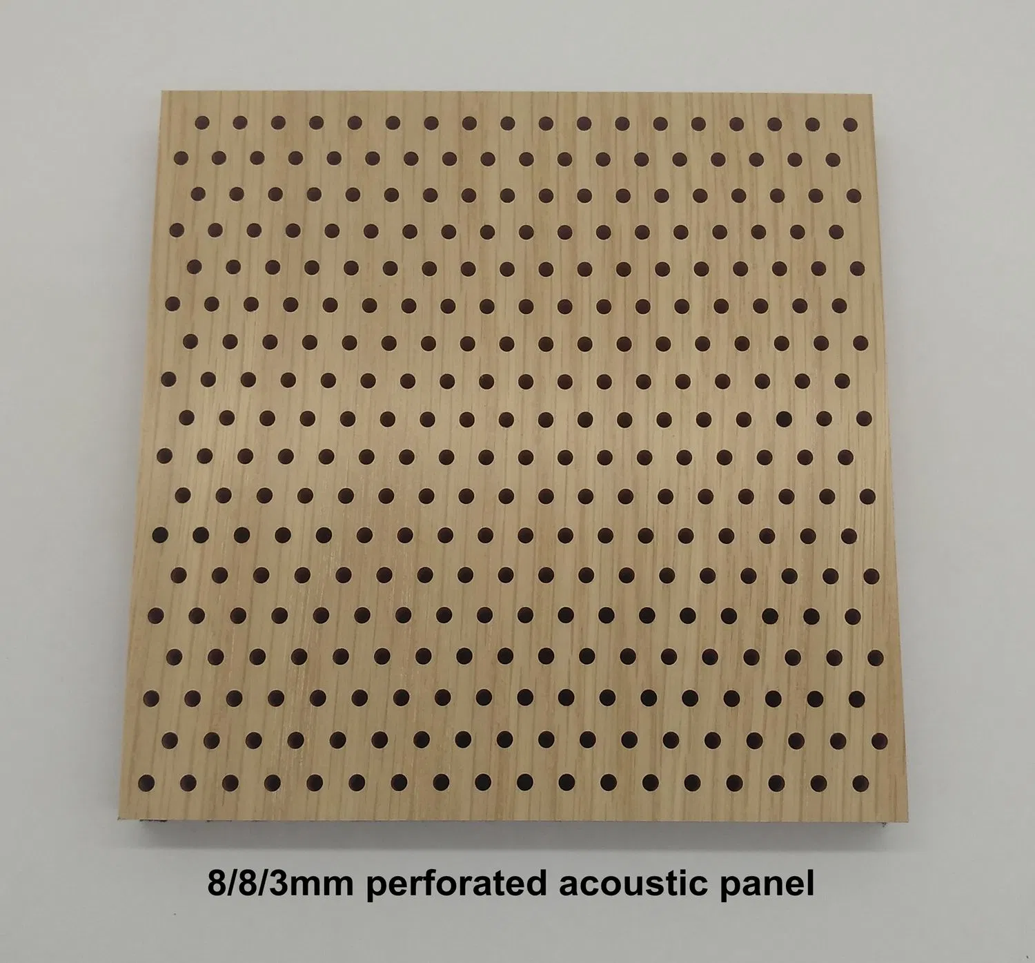 8/8/3mm Straight Perforated Acoustic Panel for Wall and Ceiling Sound Absorption Solution