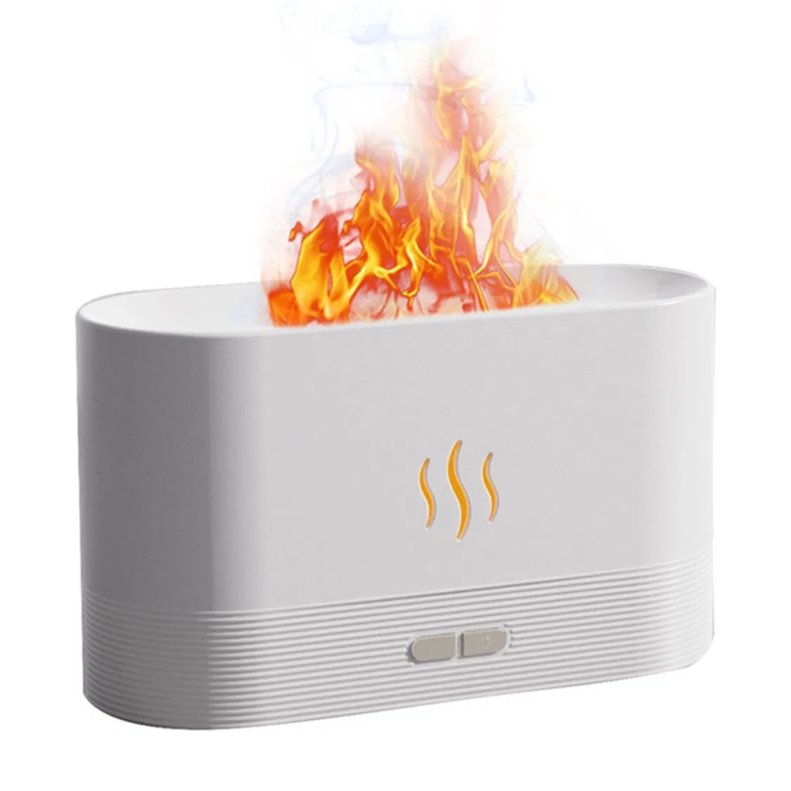 Fire Flame Aroma Diffuser Cool Mist Maker 180ml Bedroom USB RGB Colorful Aroma Diffuser Humidifier Flame
