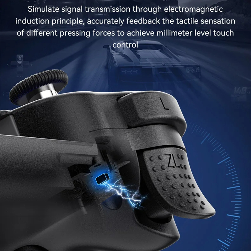 Hot Sale Type-C Stretching Handle Hall Trigger Mobile Game Console Controller for Phone Devices Android Ios Harmony OS Switch