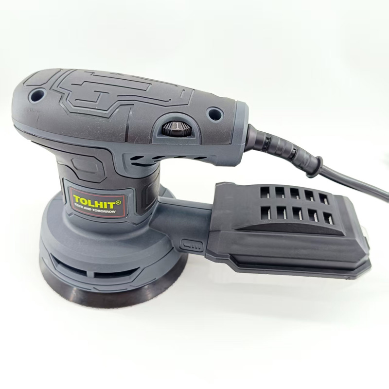 Tolhit 5inch 125mm 320W LED Light Drywall Sander Machine Brushless Motor