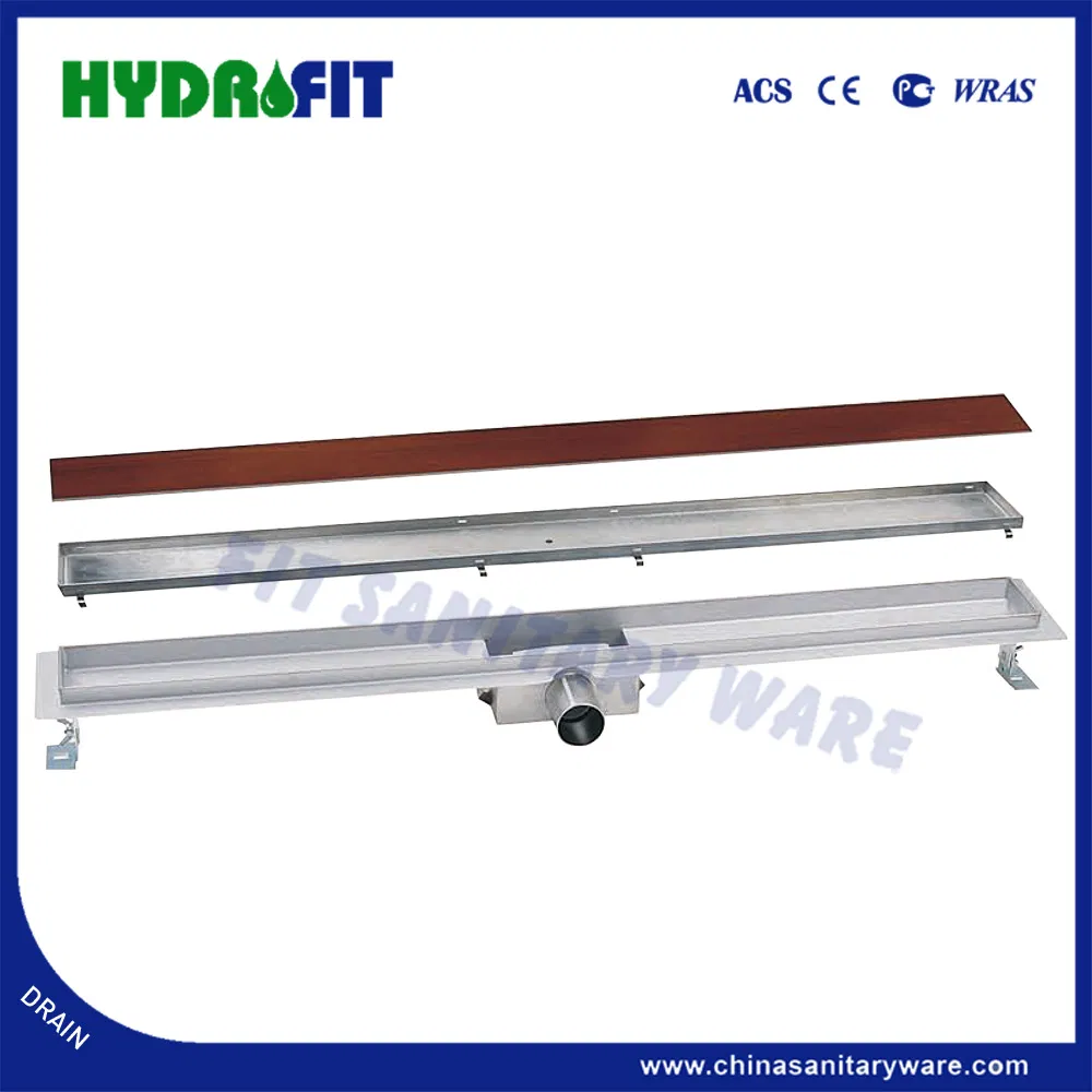 Bathroom Shower Drainage Stainless Steel 304 Tile Insert Floor Drainer Linear Shower Drain