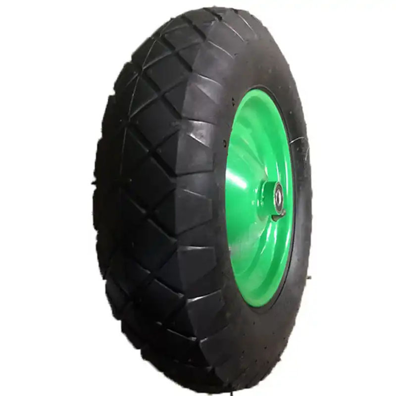 PU Foam Solid Wheel for Wheelbarrow Flat Free Polyurethane Filled Wheels
