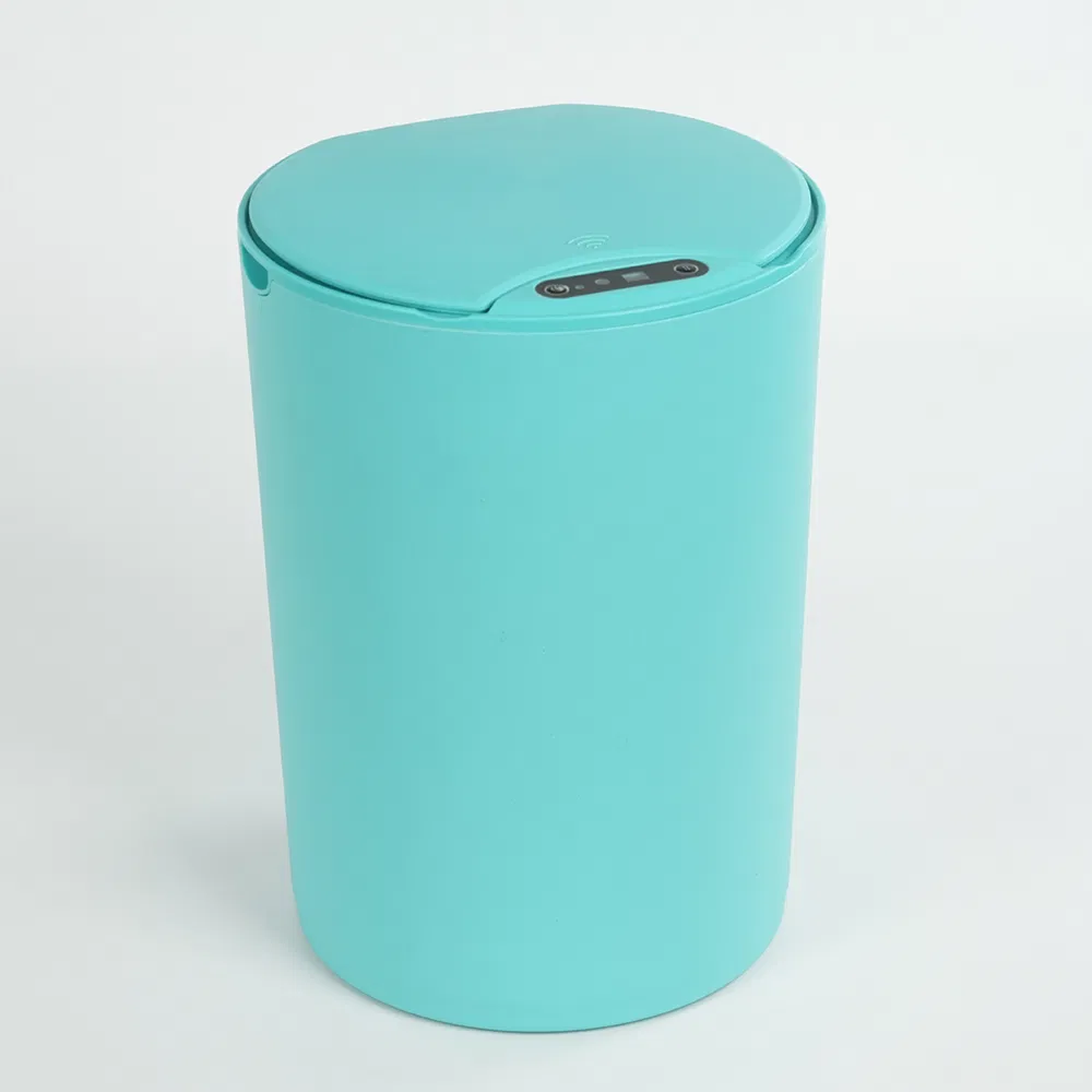 14L Quiet Close Smart Hands Free Infrared Automatic Trash Can for Living Room