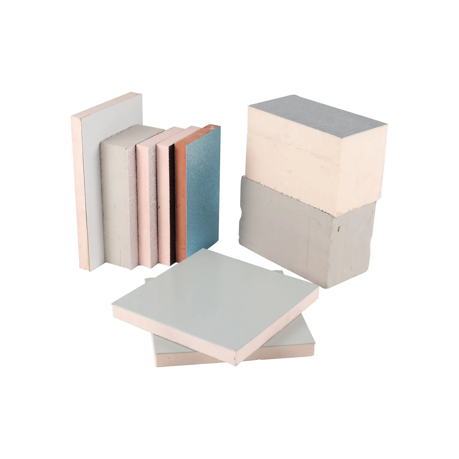 High Density Aluminum Foil Air Duct Decoration Ceiling Roof Board Sheets Panels