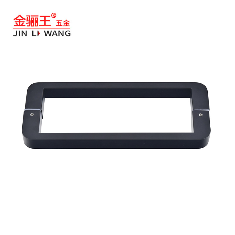 Large Size Tempered Glass Door Pull Handle Black Ss Stainless Steel Shower Glass Handles Bathroom Fittings Glass Door Accessories