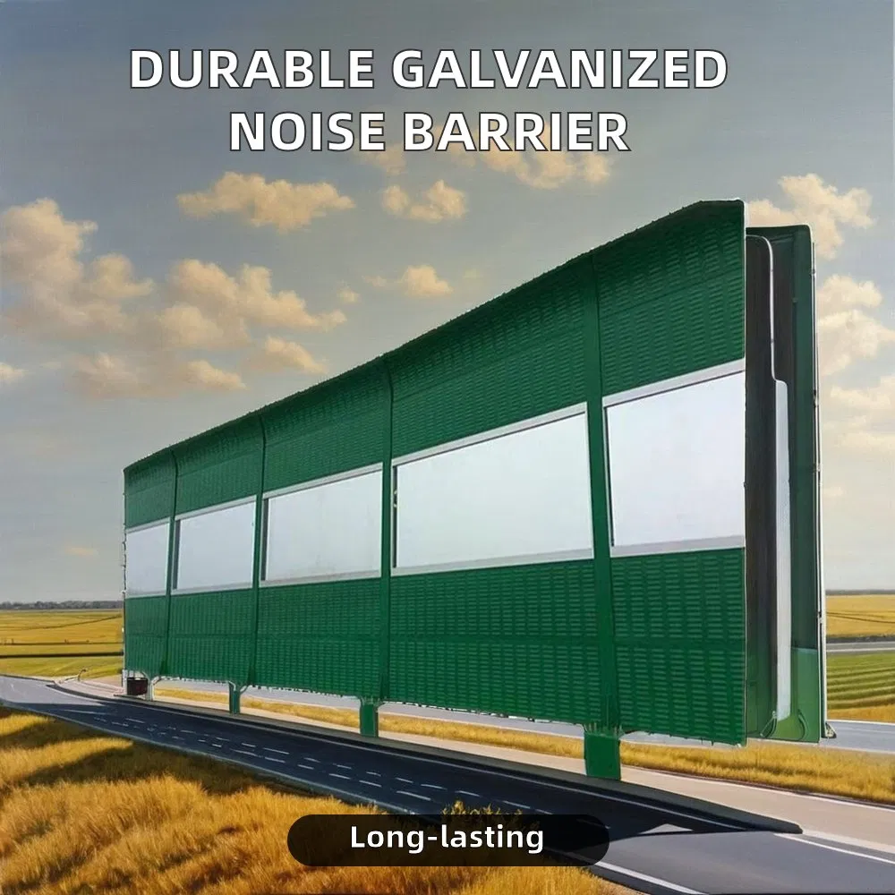Customized Metal Road Traffic Sound Barrier
