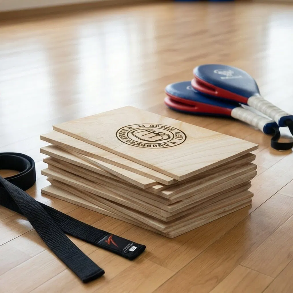 Martial Arts Training Rebreakable Taekwondo Board Soft Wood Material