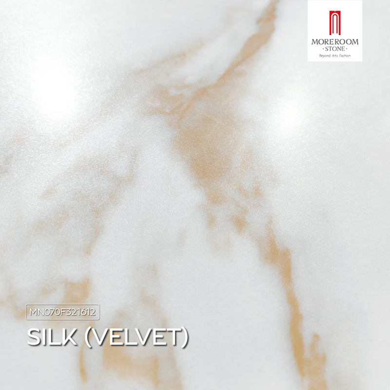 Porcelain Slab Givenchy Gold Marble Look Tiles for Luxury Villa Interior Decoration