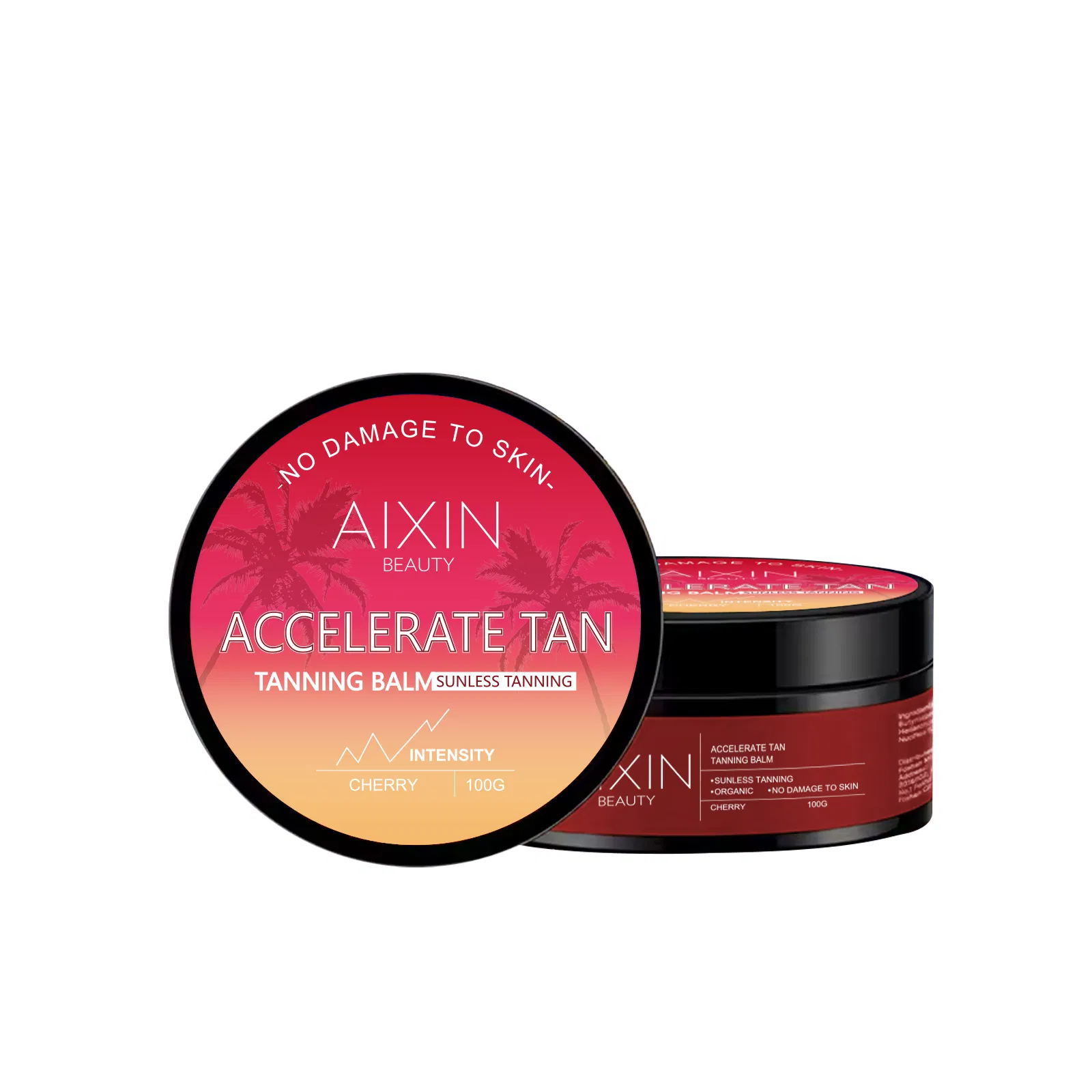Beauty Skin Care Product Accelerate Tanning Advanced Moisturizing Formula Cherry Tanning Cream