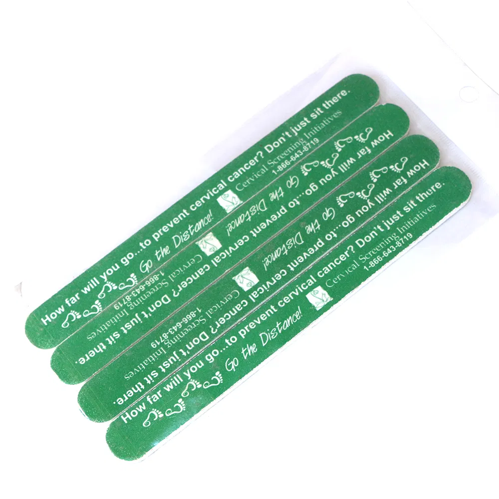 Nail Buffering Doubled Sides Emery Boards Customised Nail File Manicure Tools