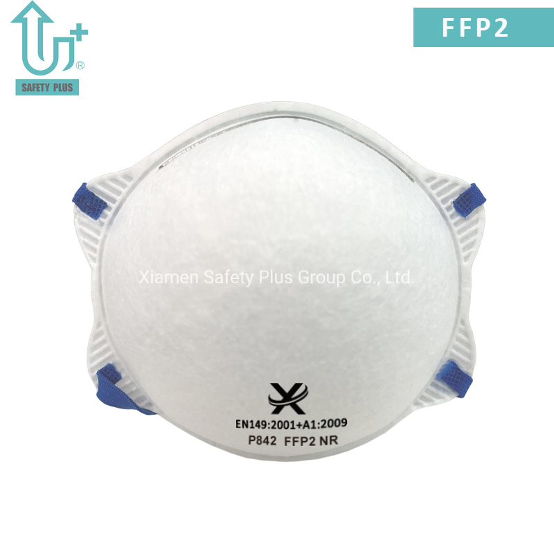 Safety 4ply Dust Face Mask Respirator Mask Factory Gas FFP2 Face Mask Cup Size Head Wear Industrial Faceshield