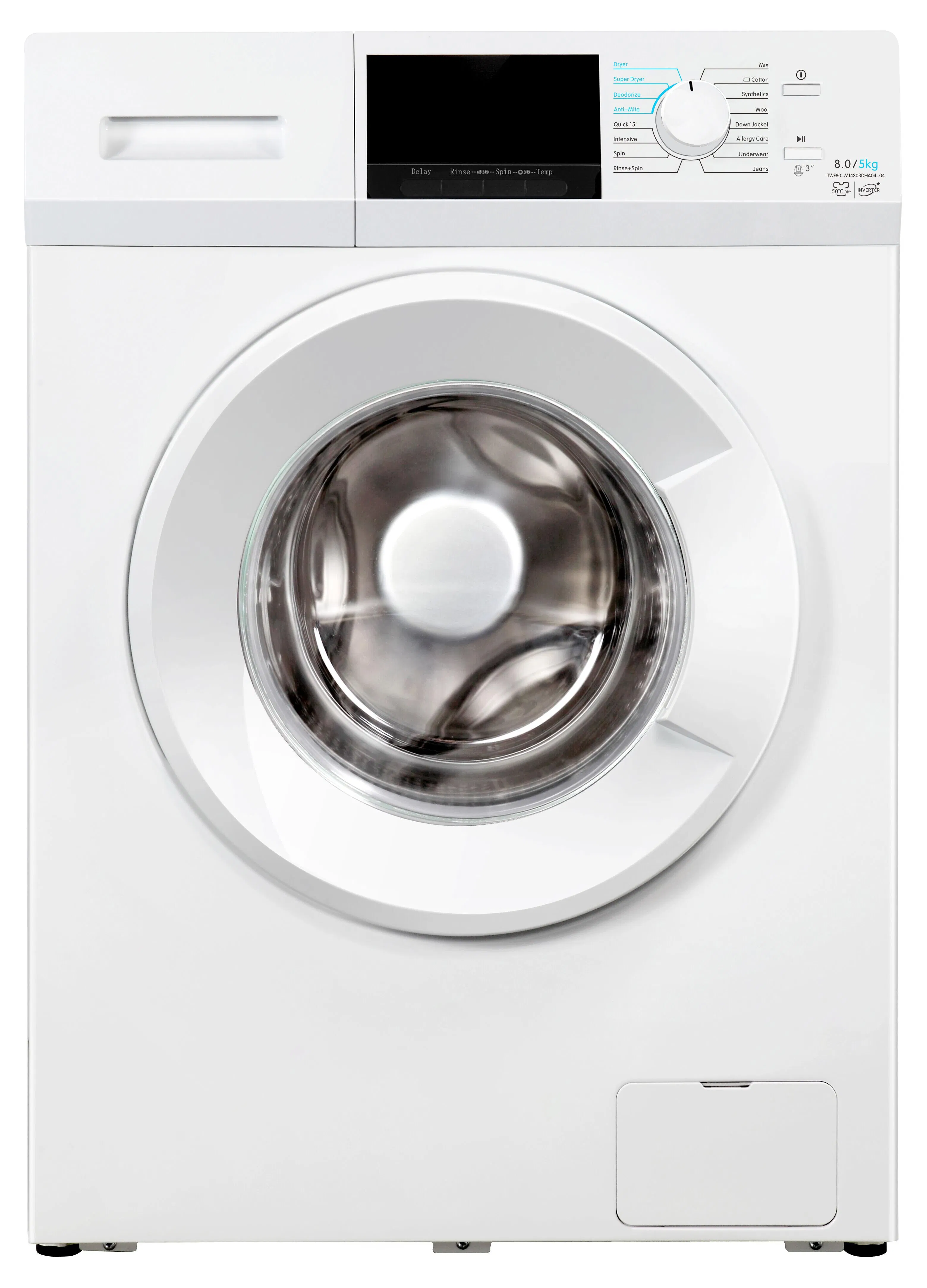 9kg Front Loading Inverter Motor LED Front Load Washing Machine