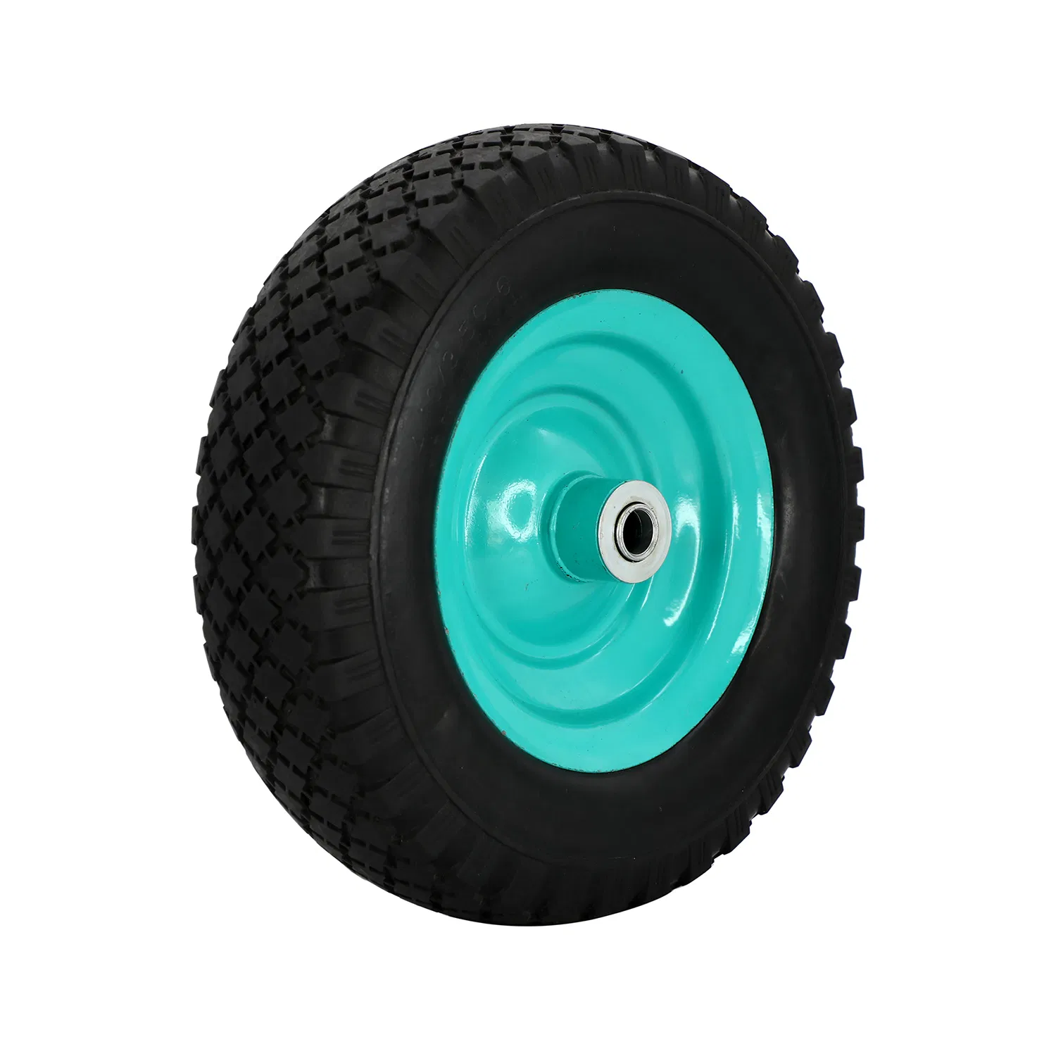 PU Foam Wheel/Foaming Wheel /Flat Free PU Foam Wheelbarrow Wheel 3.50-4