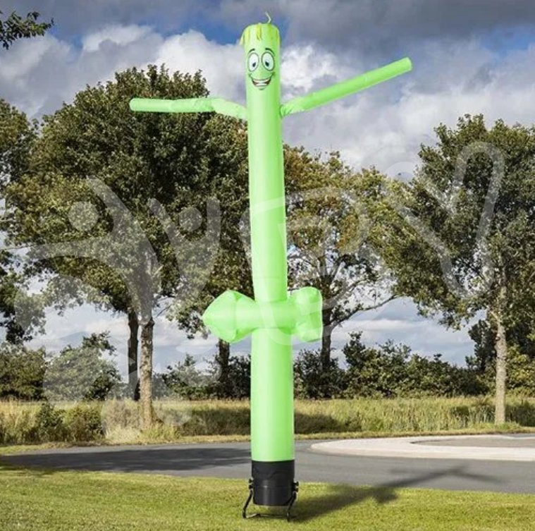 Funny Inflatable Waves Sky Air Dancer / Fly Guy Inflatable Air Dancer Costume Sky Dancing Man Tube with Blower