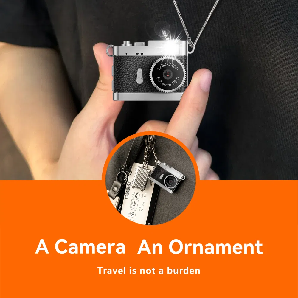 Mini Camera Can Take Photos Classic Body with Retro Aesthetics