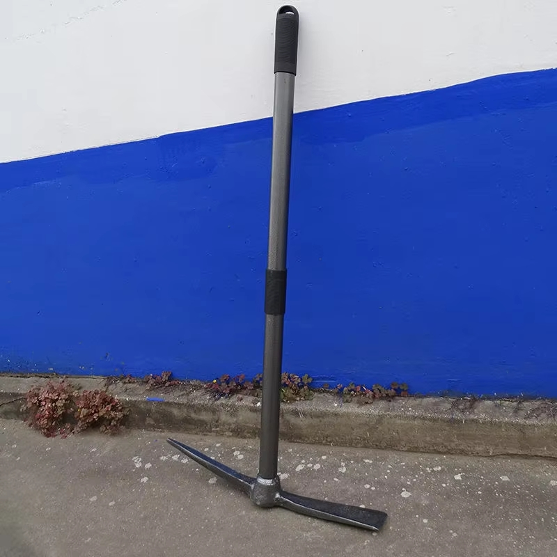 High Quality One-Piece Welded Steel Pickaxe Customizable Farming Hand Tool Garden Pickaxe