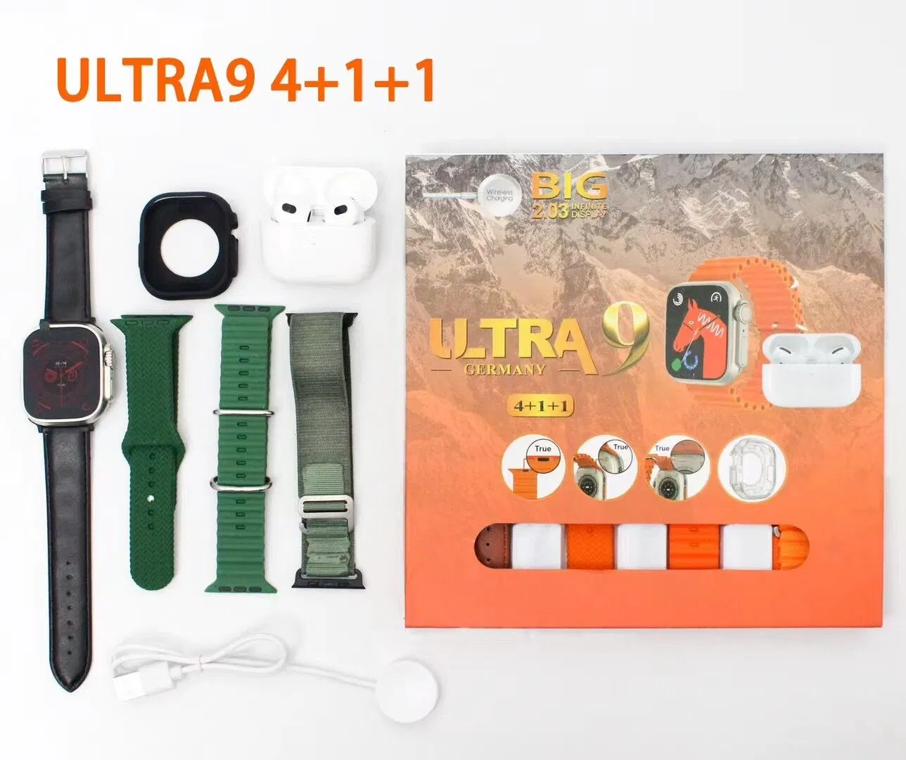 Умные часы G9 Ultra PRO 49mm с защитным чехлом