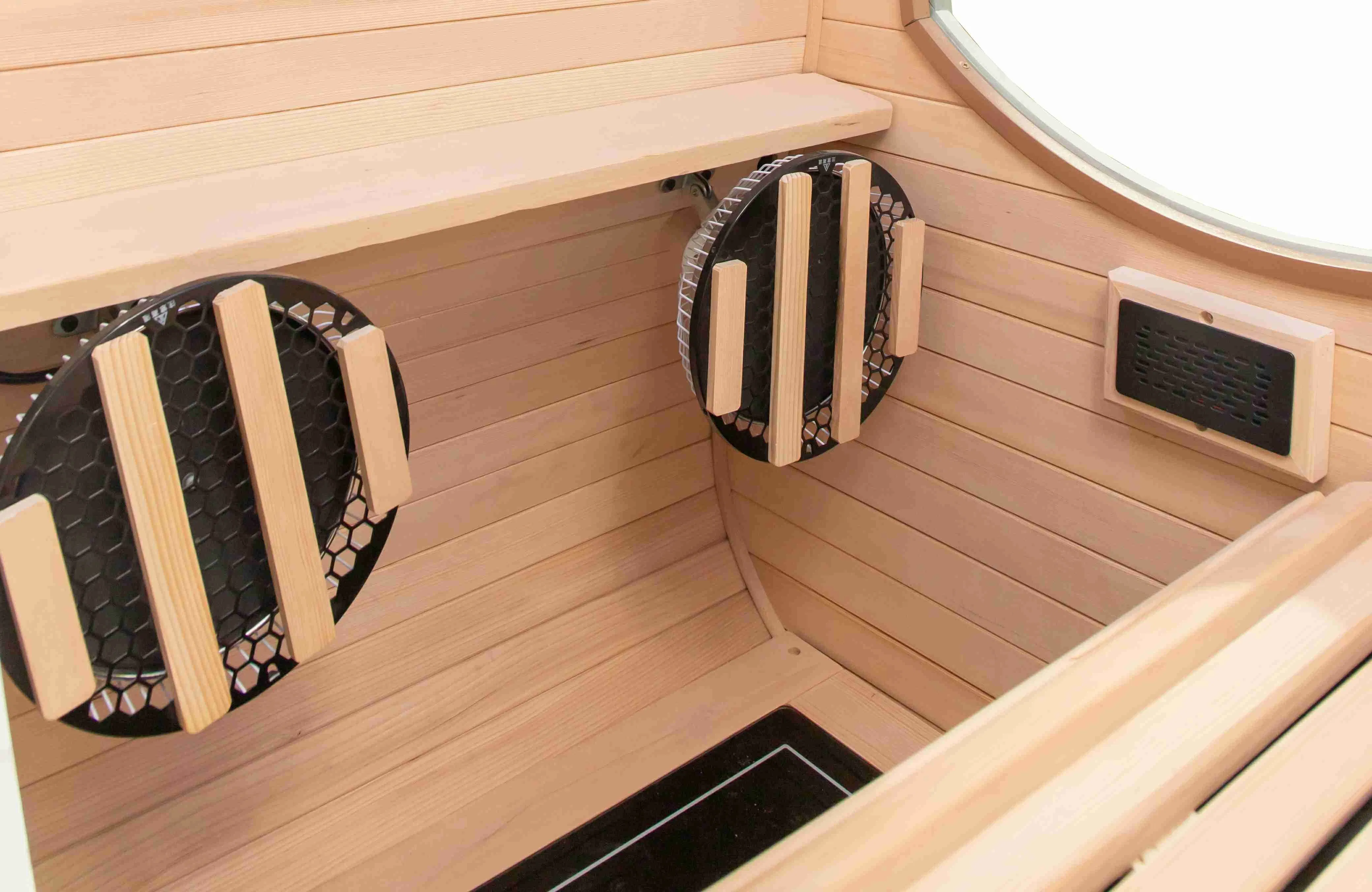 1 Person Far Infrared Indoor Sauna Room Acrylic Oxygen Tank