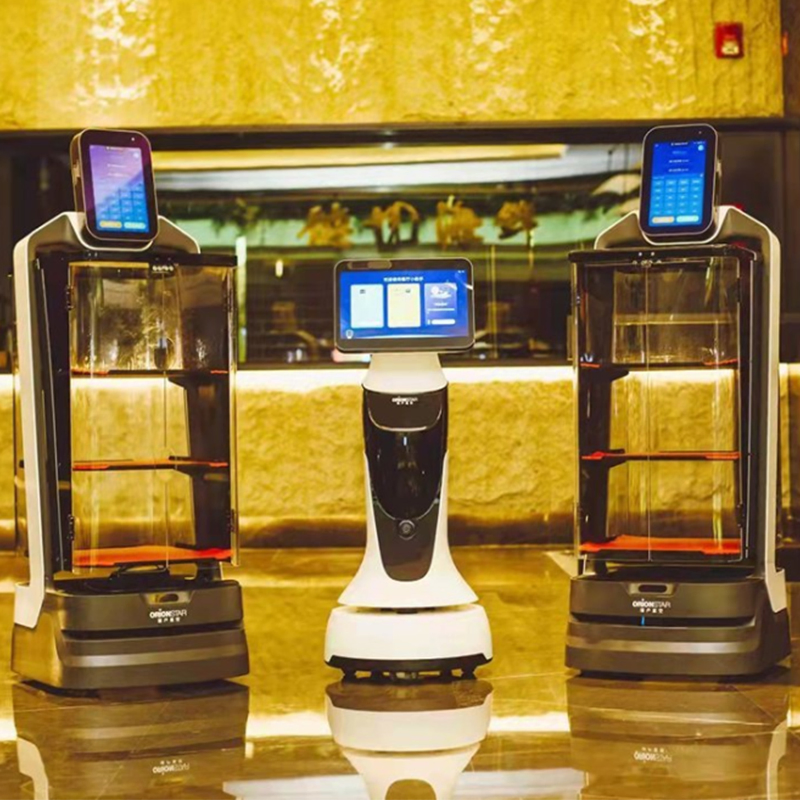 UV-Sterilized Food Delivery Robot for Hygienic Restaurant Service