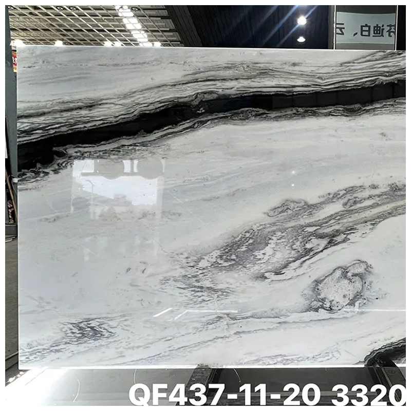 Brazilian Scandalous Panda Quartzite Slabs