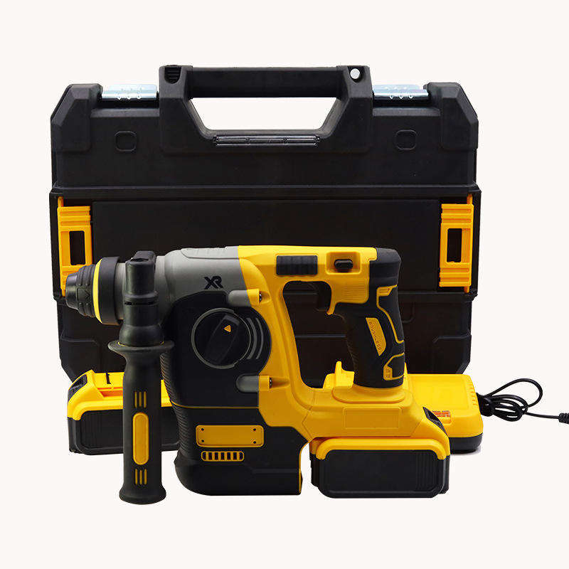40V Cordless Rotary Hammer Drill Industrial Impact Hammer for Heavy-Duty Construction and DIY Use