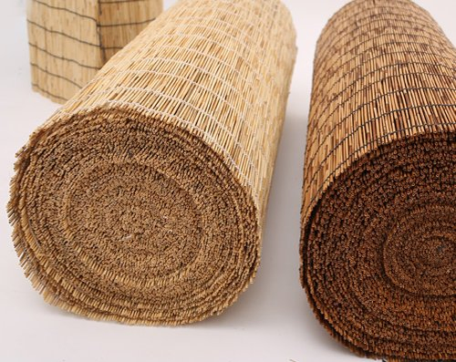 Natural Reed Fence Curtain Decorative Roller