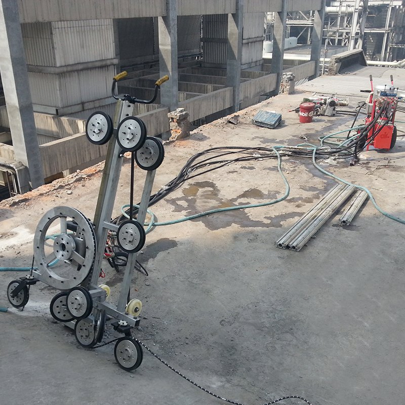 10.5mm/11.5mm Hydraulic Diamond Multi Wire Saw Cutting Machine Wire Rope Saw for Stone Marble Granite Quarry Concrete Cut