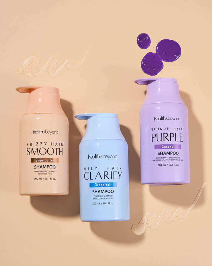 Health&Beyond 300ml Moisturizing Smooth Nourish Hair Shampoo and Conditioner