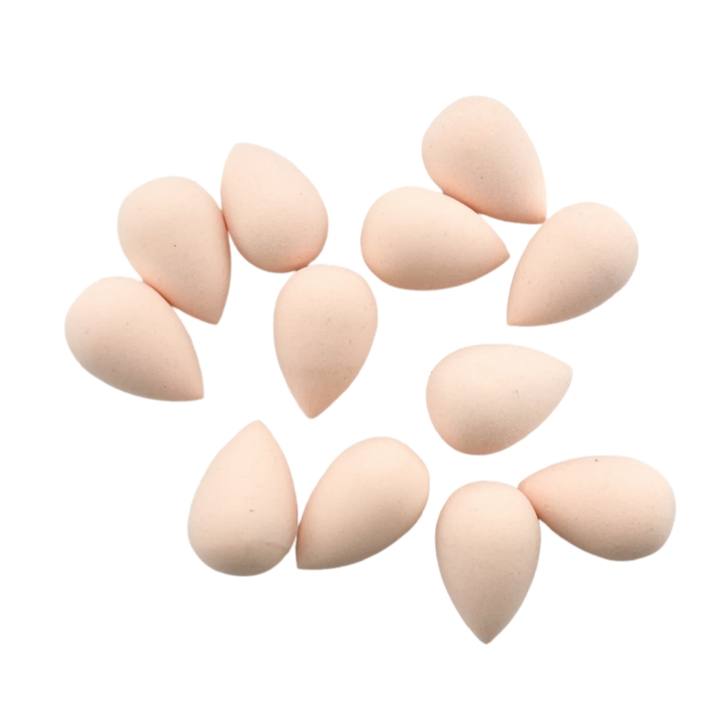 Custom Multi-Shaped Soft Water Drop Makeup Blender Beauty Egg Sponge Blender for Facial Use